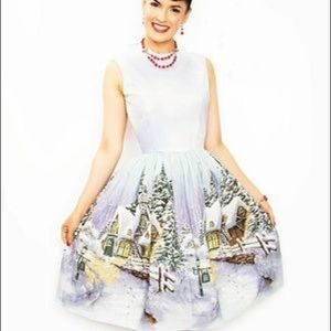 Bernie Dexter winter wonderland dress